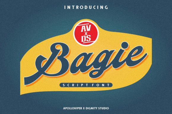 Bagie: A Script Font for Creative Makers