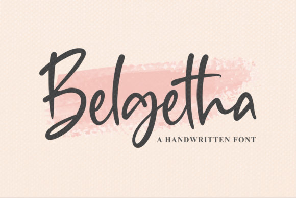 Belgetha: Elegant Handwritten Font
