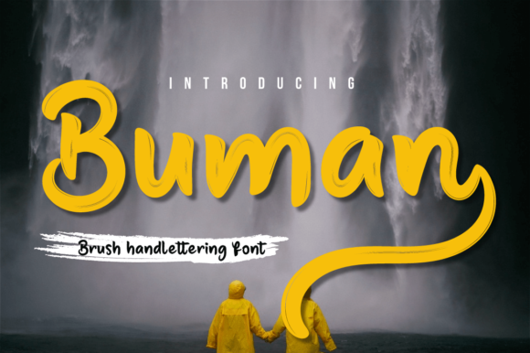 Buman: A Handwritten Font for Creative Projects
