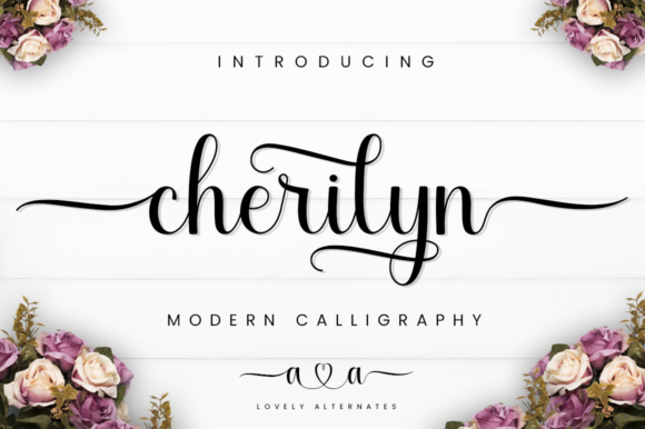 Cherilyn: A Luxurious Script Font