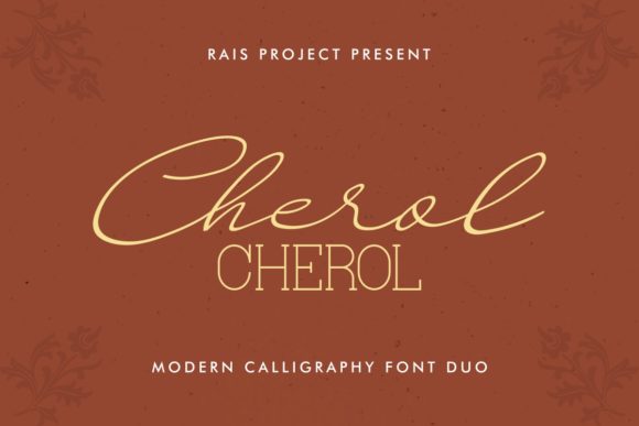 Cherol: A Whimsical Script Font