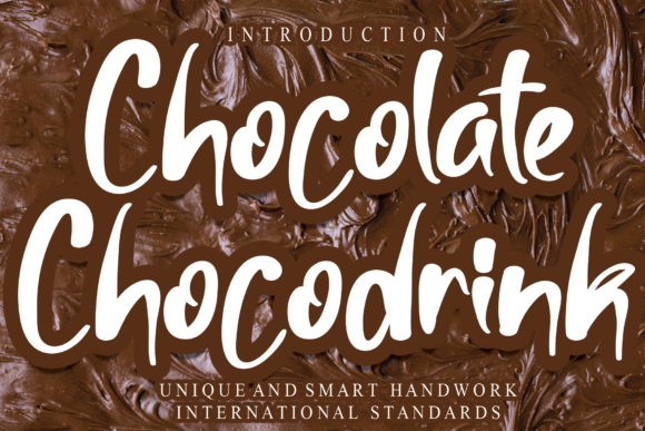 Chocolate Chocodrink: A Bold Script for Web Design
