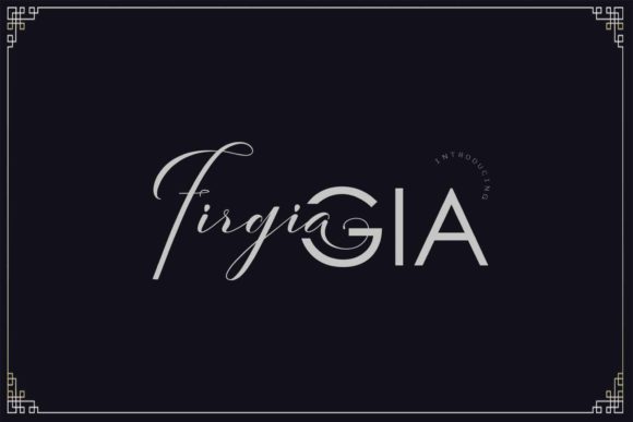 FirgiaGIA: A Font That Elevates Your Brand