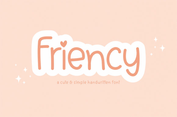 Friency: A Cute Handwritten Font for Business