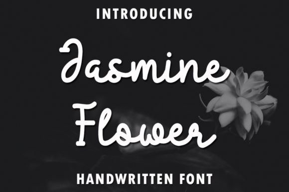 Jasmine Flower Font for Web Design