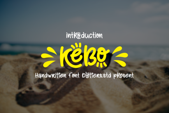 Kebo: A Playful Handwritten Font