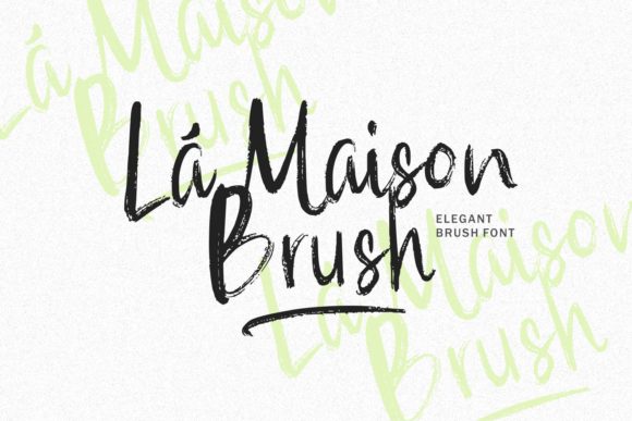 La Maison Font: Elegant Script for Web Design