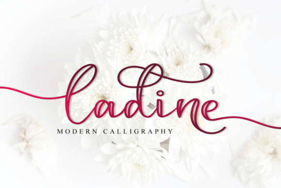 Ladine: A Handwritten Font for Creative Makers