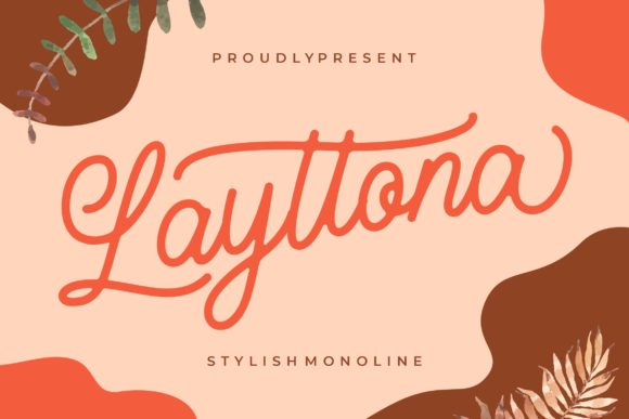 Layttona: A Classy Script Font