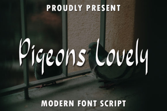 Pigeon Lovely Font: Elegant Script for Digital Marketing