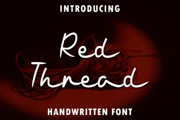 Red Thread Font Review