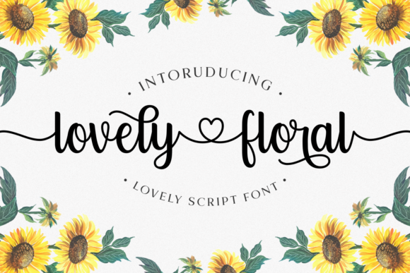 Review: Lovely Floral Script Font