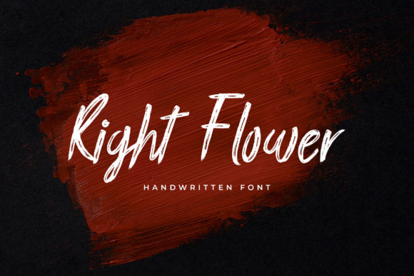 Right Flower: A Font for Polished Branding