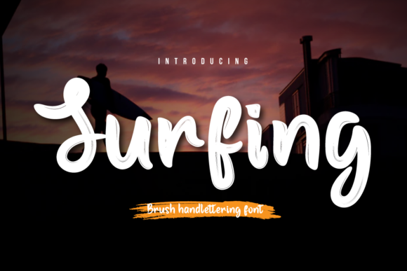 Surfing: A Handwritten Font for Creative Campaigns