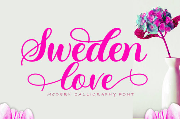 Sweden Love Font for Business