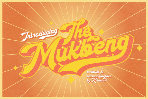 The Mukbeng Font: Bold & Timeless