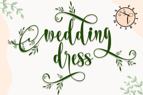 Wedding Dress Font for Business